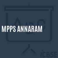 Mpps Annaram Primary School Logo