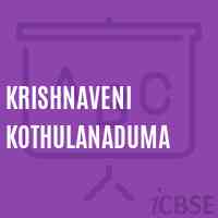 Krishnaveni Kothulanaduma Secondary School Logo