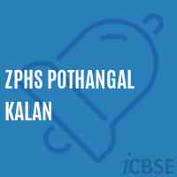 Zphs Pothangal Kalan Secondary School Logo