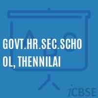 Govt.Hr.Sec.School, Thennilai Logo