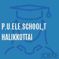 P.U.Ele.School,Thalikkottai Logo