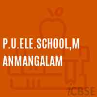 P.U.Ele.School,Manmangalam Logo