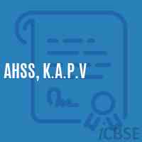 Ahss, K.A.P.V High School Logo