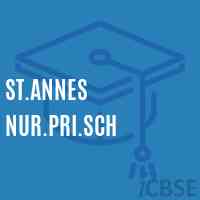 St.Annes Nur.Pri.Sch Primary School Logo