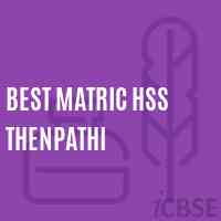 Best Matric Hss Thenpathi Senior Secondary School Logo