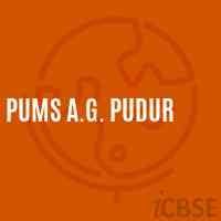 Pums A.G. Pudur Middle School Logo