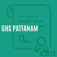 Ghs Pattanam Secondary School Logo