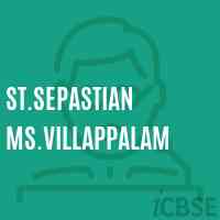 St.Sepastian Ms.Villappalam Middle School Logo
