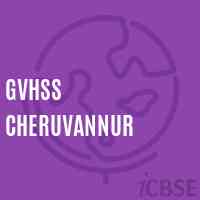 Gvhss Cheruvannur Senior Secondary School Logo