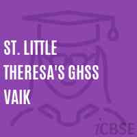 St. Little Theresa'S Ghss Vaik High School Logo