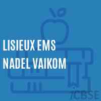 Lisieux Ems Nadel Vaikom Senior Secondary School Logo