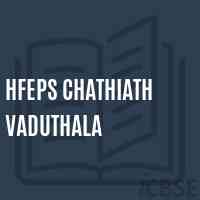 Hfeps Chathiath Vaduthala Middle School Logo
