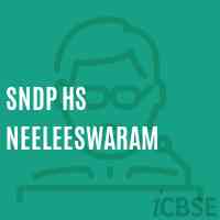 Sndp Hs Neeleeswaram High School Logo