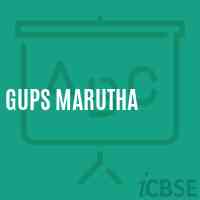 Gups Marutha Middle School Logo