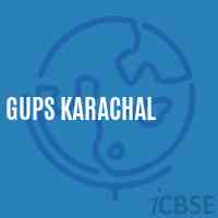 Gups Karachal Middle School Logo