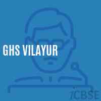 Ghs Vilayur Secondary School Logo