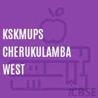 Kskmups Cherukulamba West Upper Primary School Logo