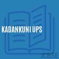 Kadankuni Ups Middle School Logo