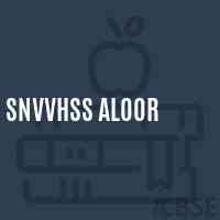 Snvvhss Aloor High School Logo