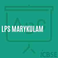Lps Marykulam Primary School Logo