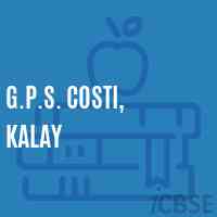 G.P.S. Costi, Kalay Primary School Logo