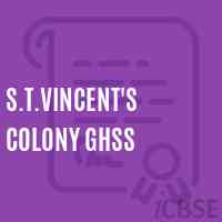 S.T.Vincent'S Colony Ghss High School Logo