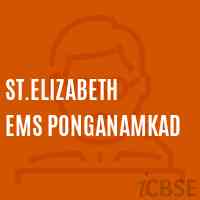 St.Elizabeth Ems Ponganamkad Middle School Logo