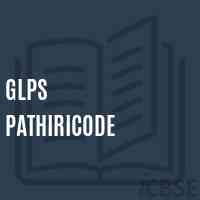 Glps Pathiricode Primary School Logo