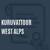 Kuruvattoor West Alps Primary School Logo