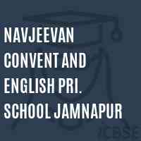Navjeevan Convent and English Pri. School Jamnapur Logo