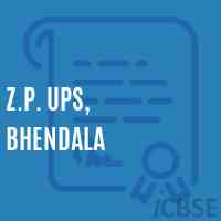 Z.P. Ups, Bhendala Middle School Logo