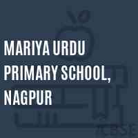 Mariya Urdu Primary School, Nagpur Logo