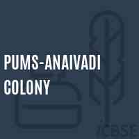 Pums-Anaivadi Colony Middle School Logo