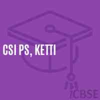 Csi Ps, Ketti Primary School Logo