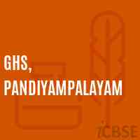 Ghs, Pandiyampalayam Secondary School Logo