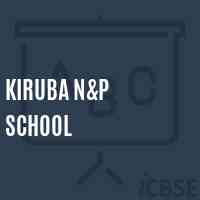 Kiruba N&p School Logo