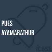 Pues Ayamarathur Primary School Logo