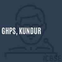 Ghps, Kundur Middle School Logo