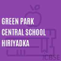 Green Park Central School Hiriyadka Logo