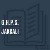 G.H.P.S, Jakkali Middle School Logo