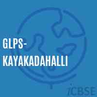 Glps- Kayakadahalli Primary School Logo