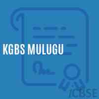 Kgbs Mulugu Secondary School Logo