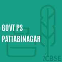 Govt Ps Pattabinagar Primary School Logo