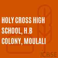 Holy Cross High School, H.B Colony, Moulali Logo