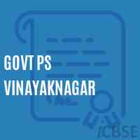 Govt Ps Vinayaknagar Primary School Logo
