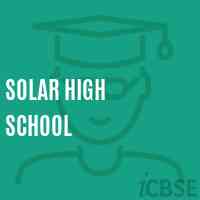 Solar High School Logo