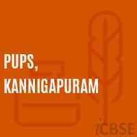 Pups, Kannigapuram Primary School Logo