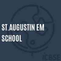 St.Augustin Em School Logo