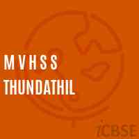 M V H S S Thundathil High School Logo