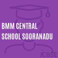 Bmm Central School Sooranadu Logo